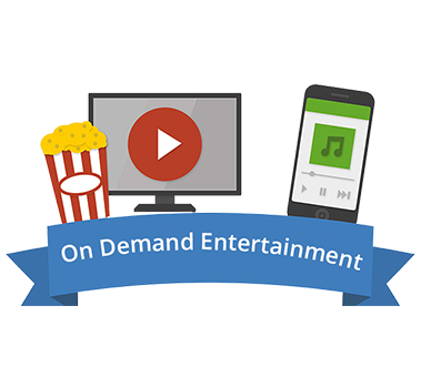 on demand entertainment